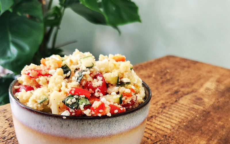 A Classic Mediterranean Salad