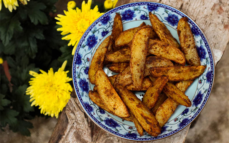 Air Fryer Potato Wedges