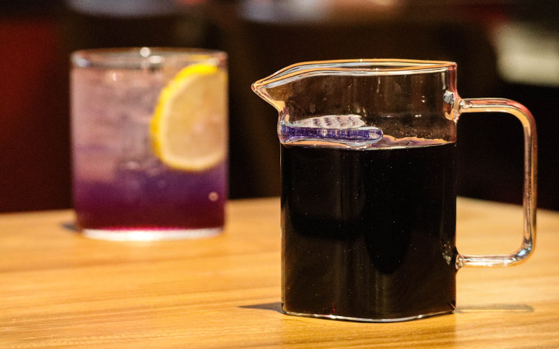 Butterfly Pea Simple Syrup